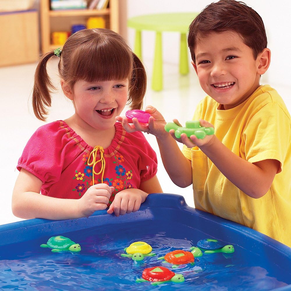 Learning Resources Smart Splash Schildkröten Formen-Steckspiel