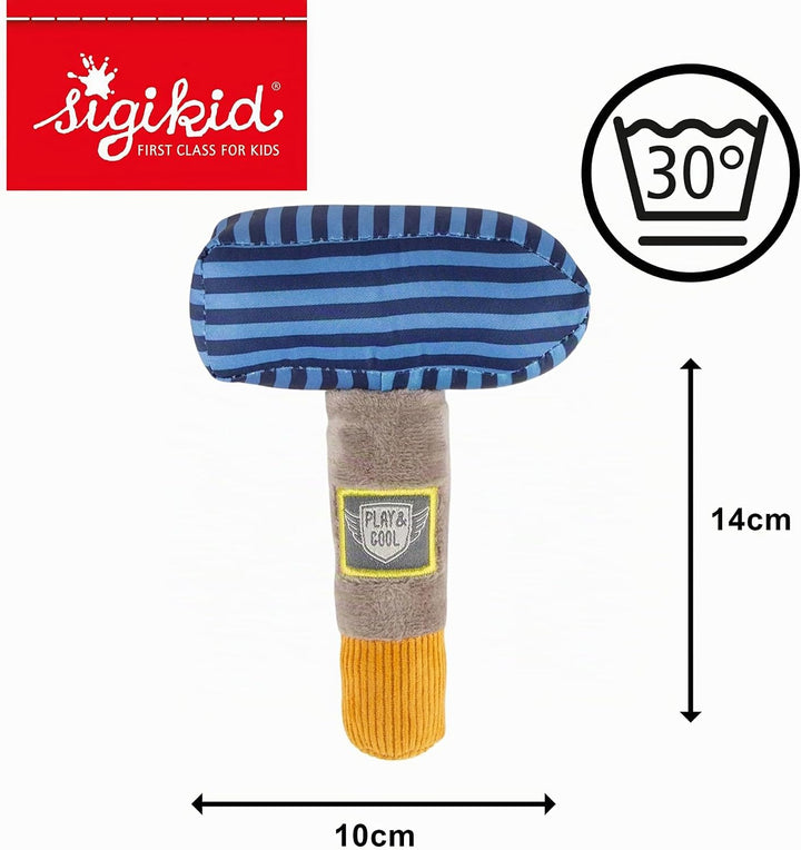 SIGIKID 41676 Greifling Werkzeug Set Play & Cool Mädchen und Jungen Babyspielzeug empfohlen ab Gebur