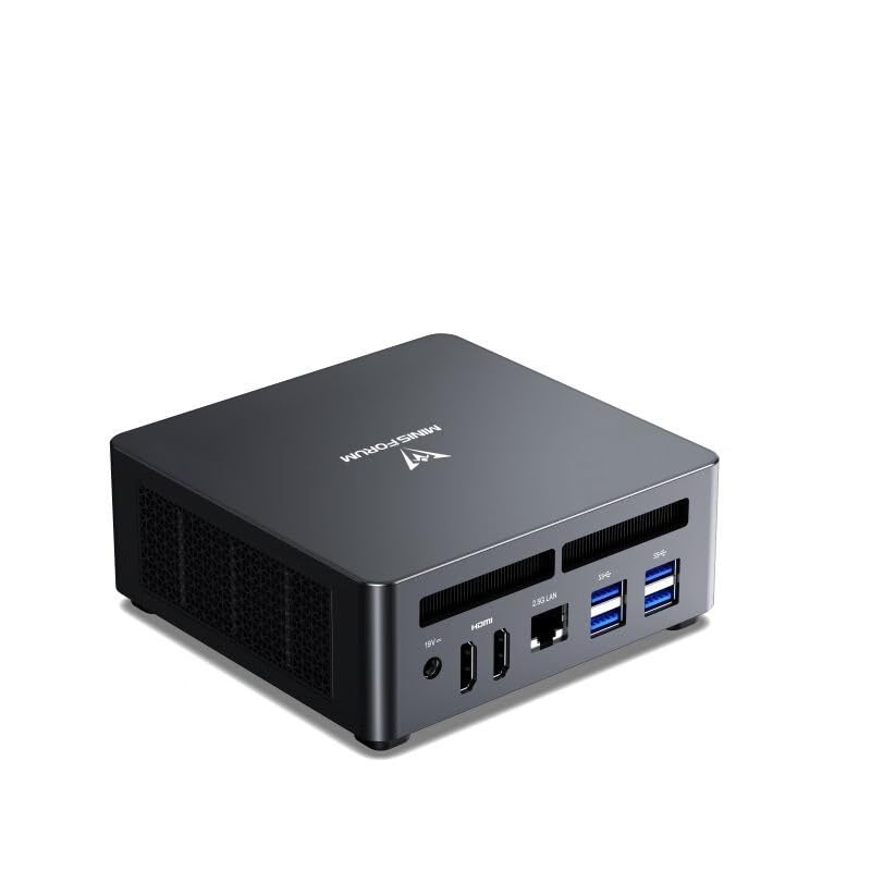 MINIS FORUM Venus UM790 Pro Mini PC AMD Ryzen 9 7940HS bis zu 5,2 GHz mit AMD Radeon 780M, 4X USB3.2
