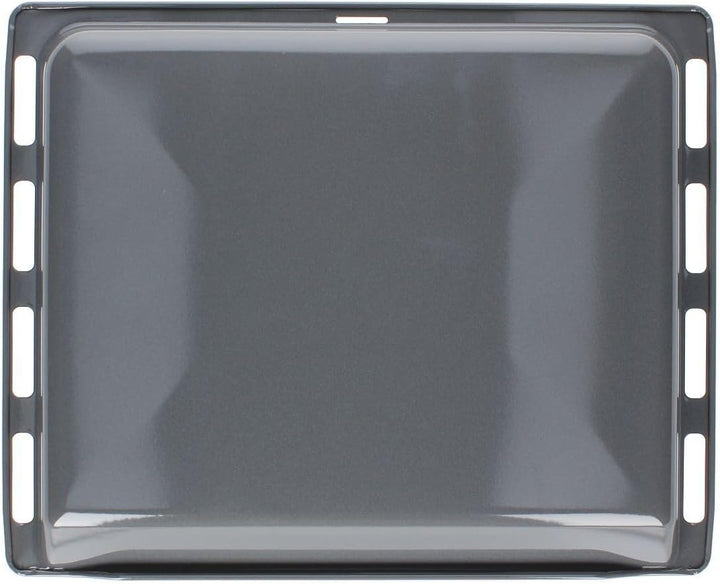 Kompatibel/Ersatz für Bosch 00434178 Backblech Kuchenblech Pizzablech Bratpfanne 465x375x40mm emaill