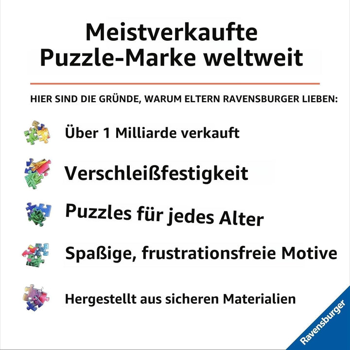 RAVENSBURGER 135920 16824 Dschungel, Mehrfarbig Dschungel 2000 Teile Puzzle, Dschungel 2000 Teile Pu