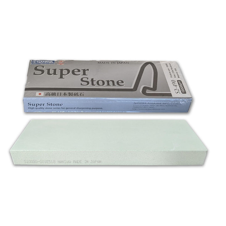 Sanelli Ambrogio, Naniwa Super Stone, professioneller Messerschärfer, Körnung # 10000, ideal für die