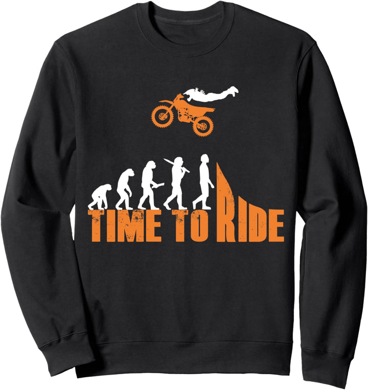 Enduro Motorrad Dirt MX Bekleidung Herren Männer Motocross Sweatshirt