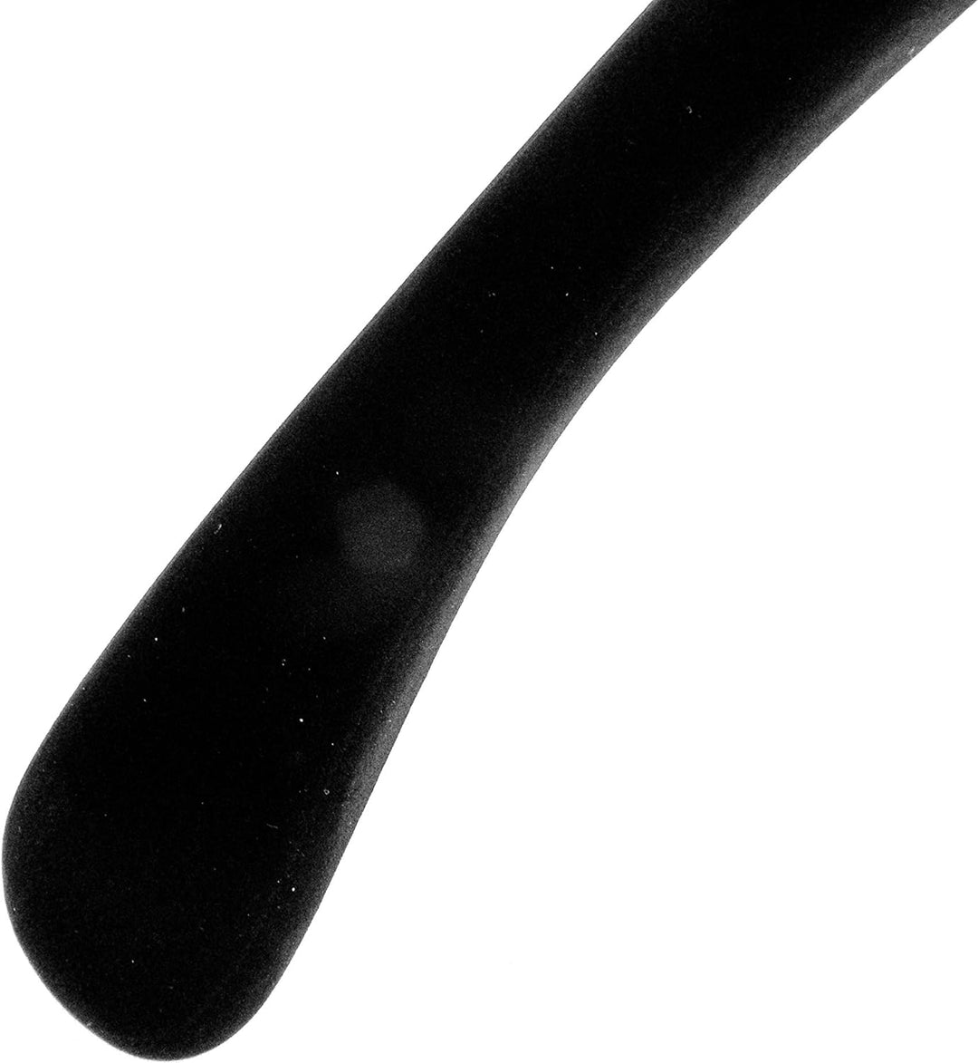 Samt Kleiderbügel für Jacken & Mäntel, 48 cm, schwarz, 50 Stück