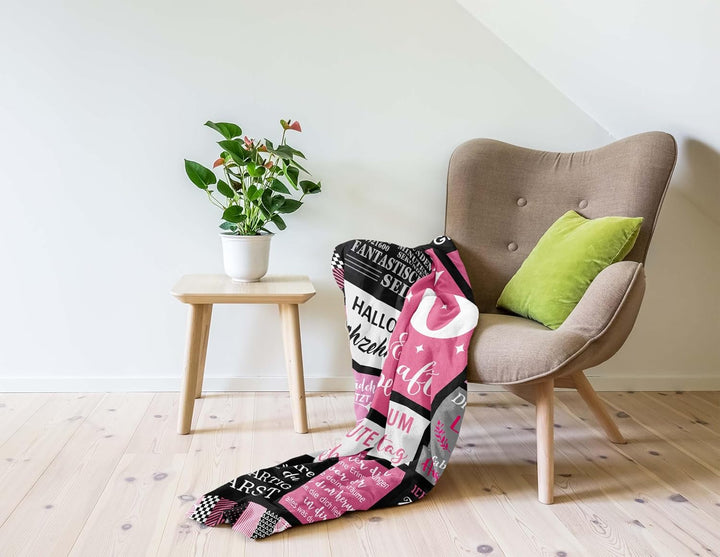 Geschenke für 16 Jährige Mädchen, Sweet 16, Deko 16 Geburtstag Mädchen, 16 Jahre Teenager Decke 200x