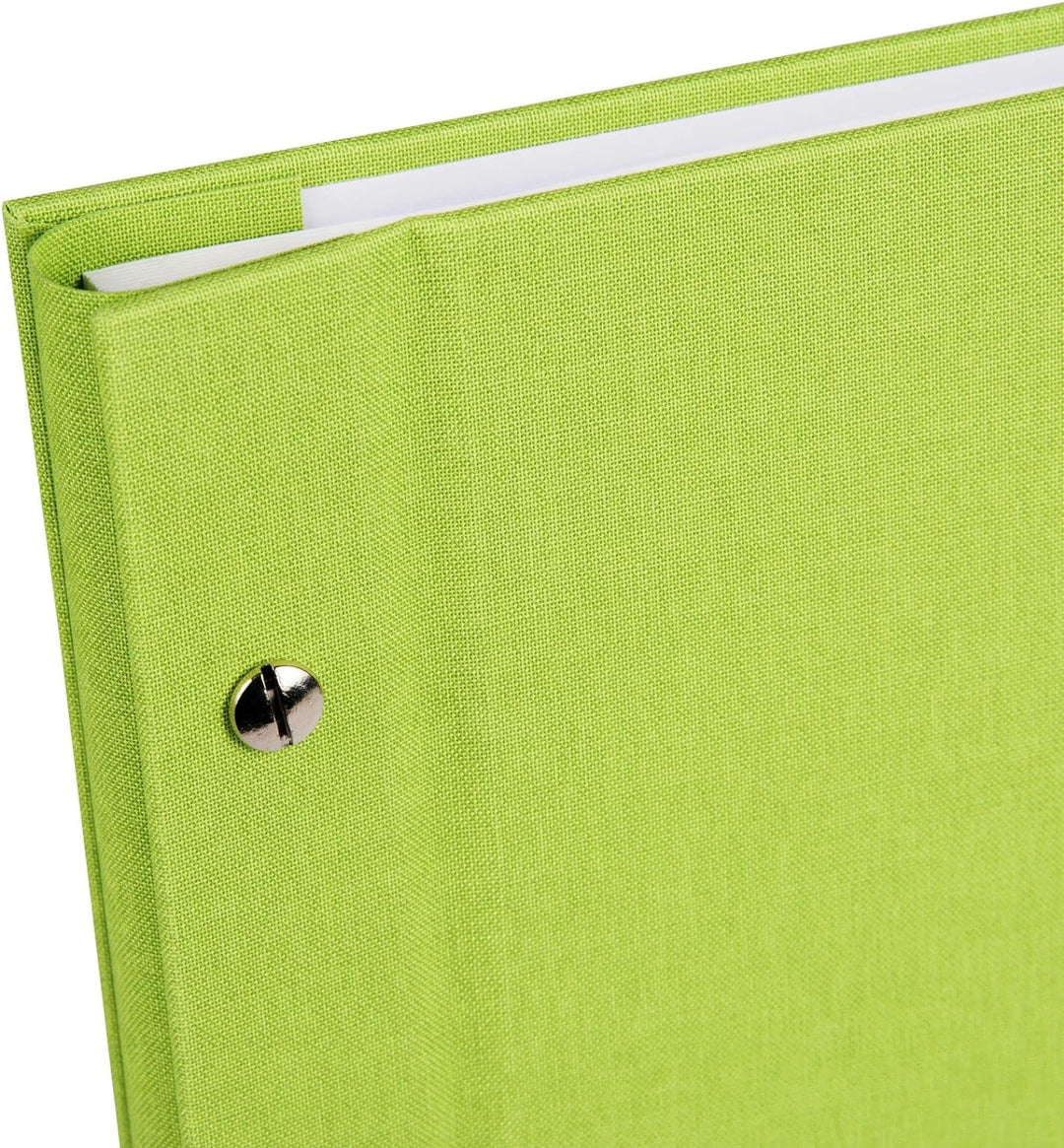 goldbuch 28896 Schraubalbum mit Fensterausschnitt, Bella Vista, 39 x 31 cm, Fotoalbum mit 40 weisse