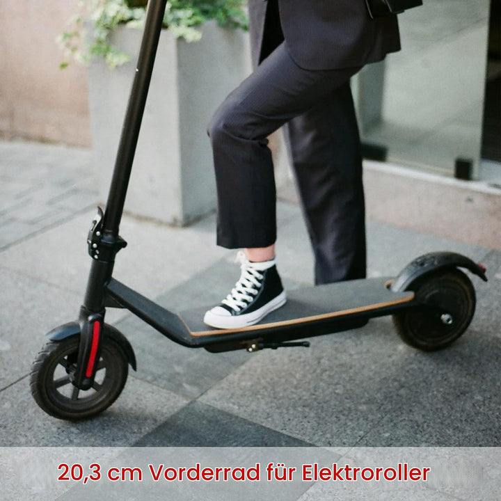 PEESHON E Scooter Reifen 8 Zoll, Voll Vorderrad 200×50, Ersatzräder für Scooter, Elektroroller Vollg