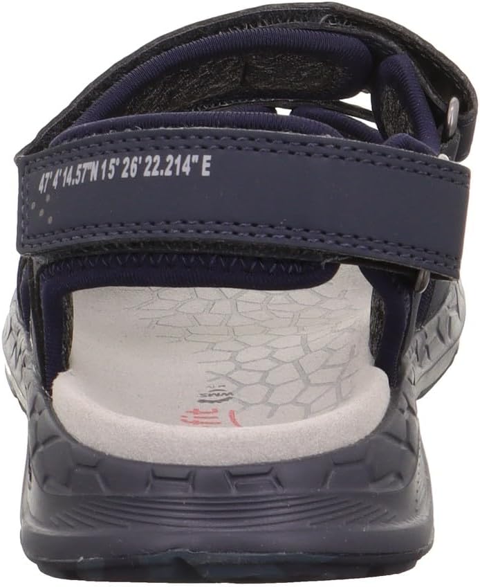 Superfit Jungen Criss Cross Sandale 27 EU Weit Blau 8030, 27 EU Weit Blau 8030