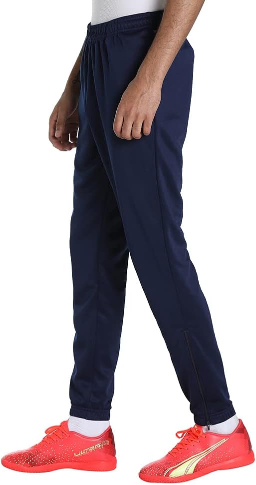 PUMA Herren Jogginghose Teamrise Poly Training Pants Peacoat-puma White XXL Einfarbig, Peacoat-puma