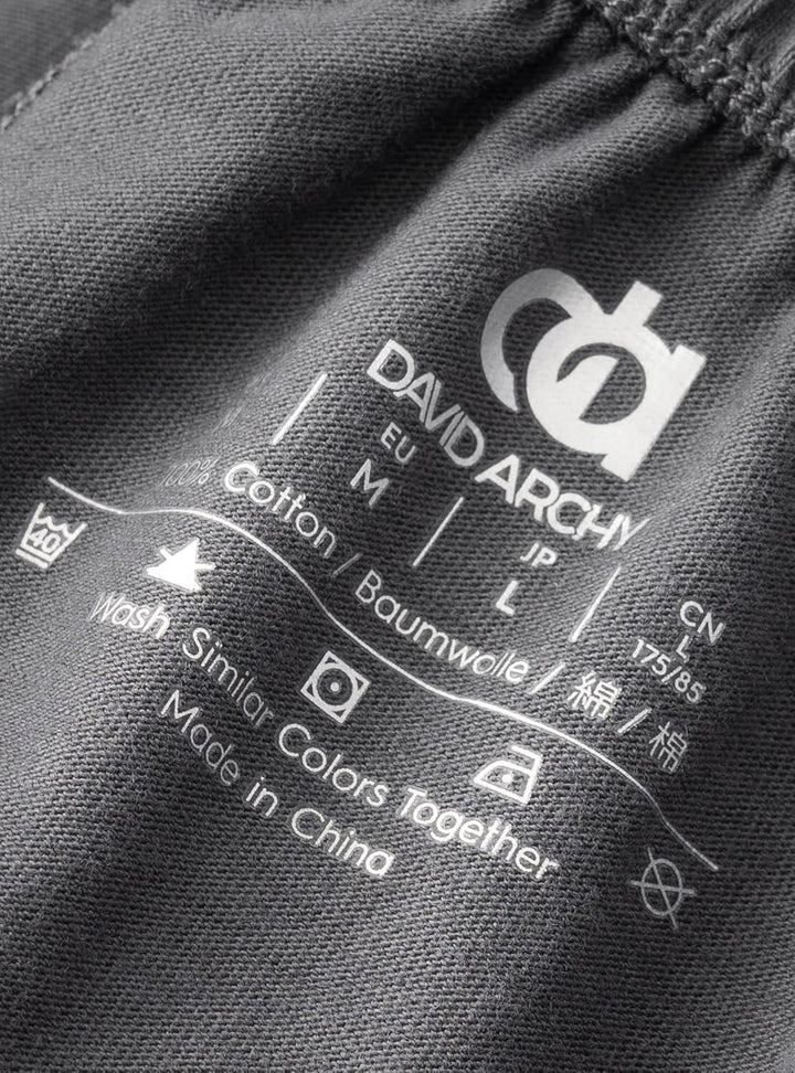 DAVID ARCHY Herren Schlafanzughose Lang & Kurz mit Eingriff Pyjama Hose mit Taschen und Band Nachtwä