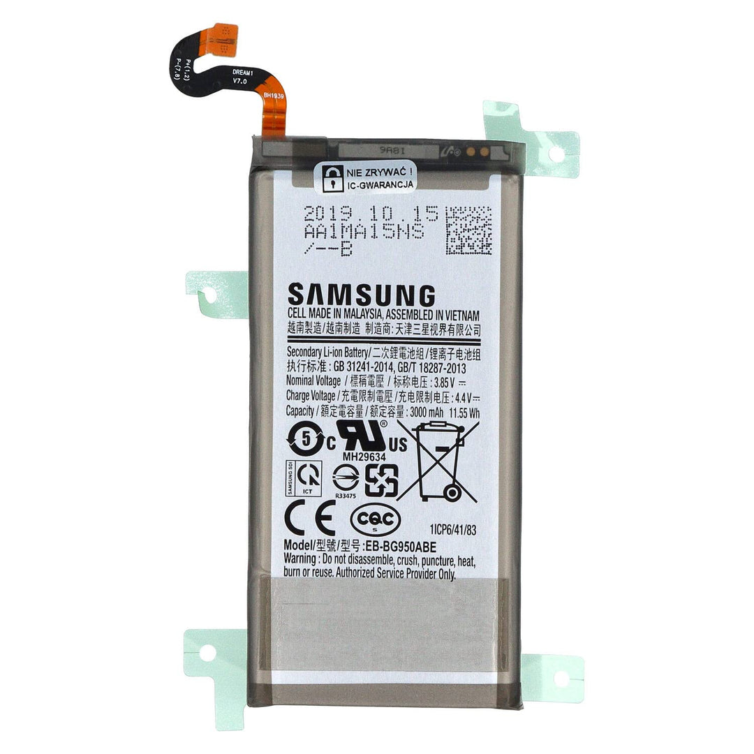 Original Akku für Samsung Galaxy S8 G950 Original OEM - 3000 mAh Lithium-Ionen-Batterie - Fabrikneu