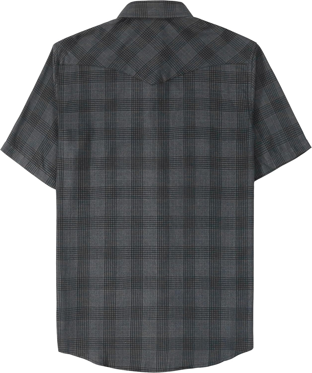 Dubinik® Bambusfaser Kurzarmhemd Herren Freizeithemden Für Herren Druckknöpfe Cowboy Vintage Western