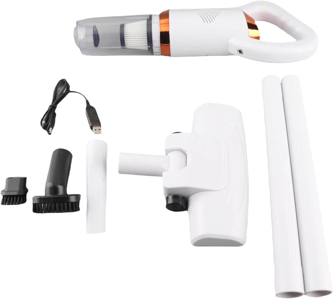 Yunir Akku-Staubsauger, Handstaubsauger mit Aufrechtem Stab, 2-in-1-Saugen und Wischen mit Bodenbürs