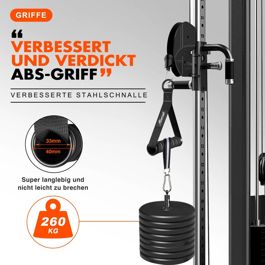 HPYGN Griffe für Fitnessbänder, für Widerstandsbänder, Krafttraining Und Cardio-Training Fitnessgerä