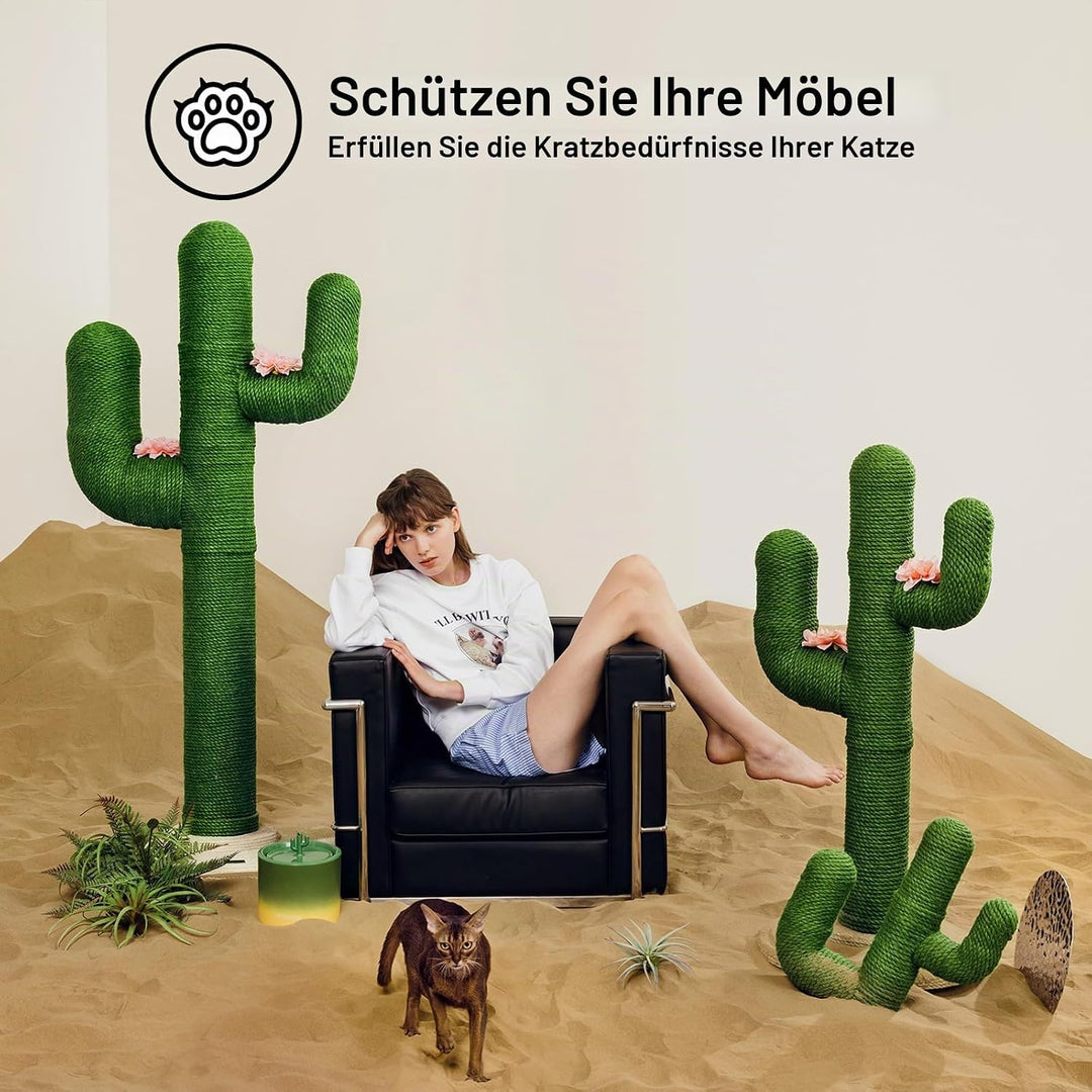 VETRESKA Katzenkratzbaum, Hoher Katzenkratzbaum Für Indoor-Katzen, Katzenbaumturm, Extra Grosser lan