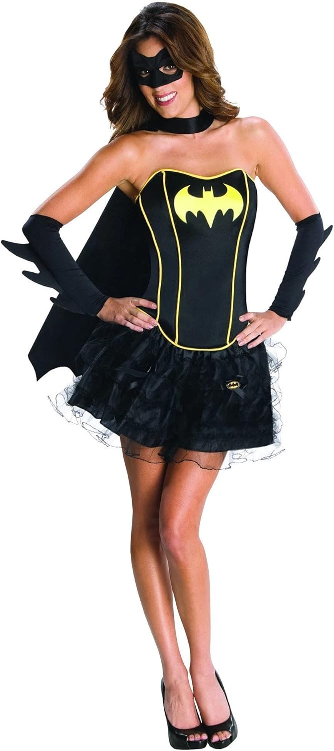 Rubies Costume Co DC Comics Secret Wishes Batgirl-Korsett und Tutu-Kostüm, S