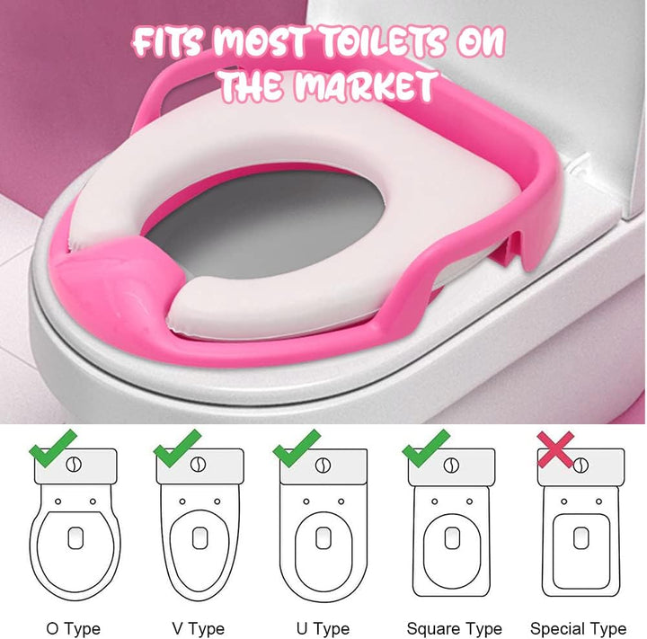 Kinder Toilettensitz Töpfchen Training Universeller, EUBSWA Toilettensitz Toilettentrainer WC Traini