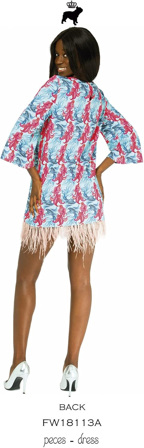 CULITO FROM SPAIN IS A FASHION MEDICINE Damen Lässiges Kleid XS Hellblau; Dunkelblau; Dunkle Rose; m