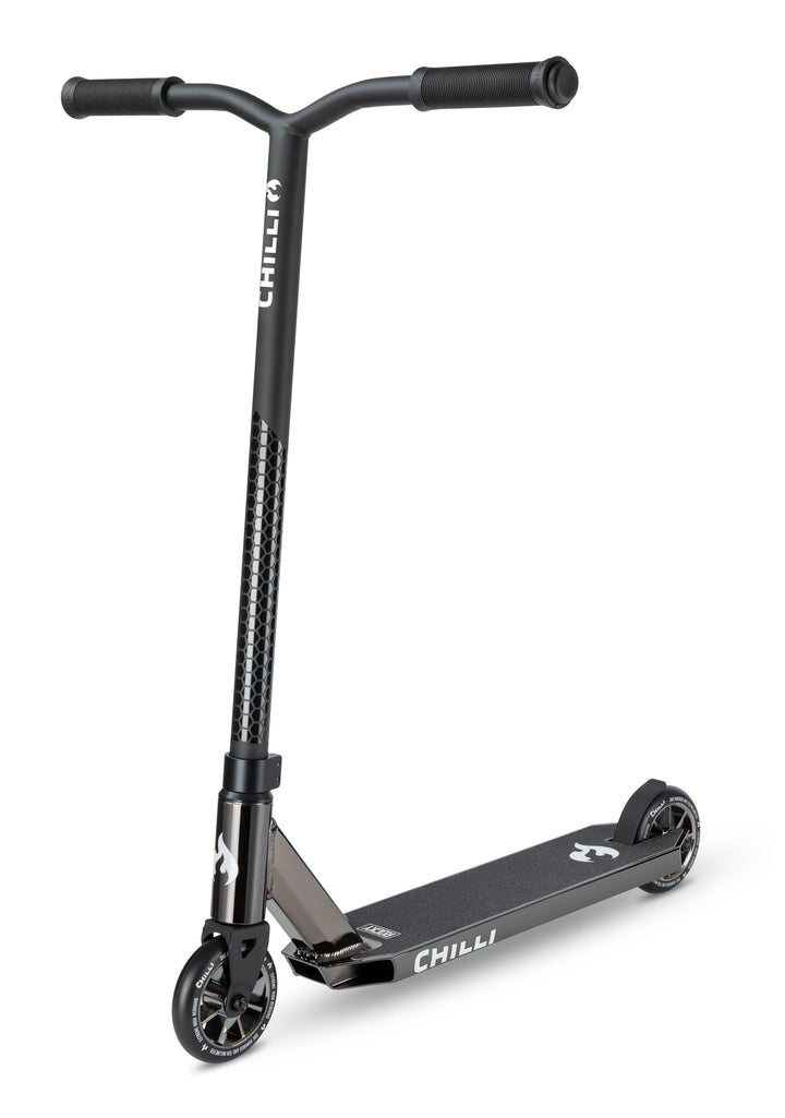 Chilli Pro Scooter™ Rocky | Das ORIGINAL | Stunt Scooter mit 360° Lenkung | High-End Stuntscooter |