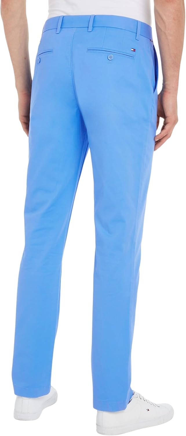 Tommy Hilfiger Herren Gewebte Hosen 28W / 28L Blau (Blue Spell), 28W / 28L Blau (Blue Spell)