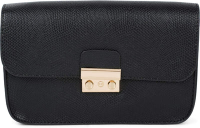 styleBREAKER Damen Crossbody Clutch in Schlangen Optik, Umhängetasche, Schultertasche, Tasche 020122