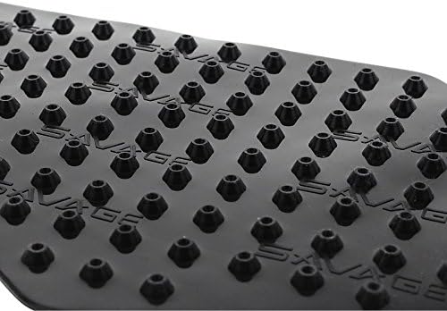 Seiten-Tankpad für Aprilia Tuono V4 1100 RR Motea Grip L schwarz