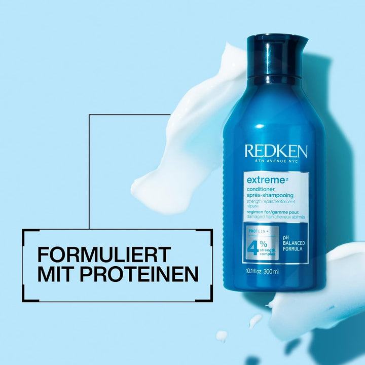 Redken | Spülung für sprödes und geschädigtes Haar, Anti Haarbruch, Mit Interlock Protein Network, E