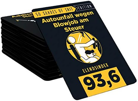 Goliath – Shit Happens: 50 Shades of Shit, Kartenspiel ab 18 Jahren, Gesellschaftsspiele für Erwachs