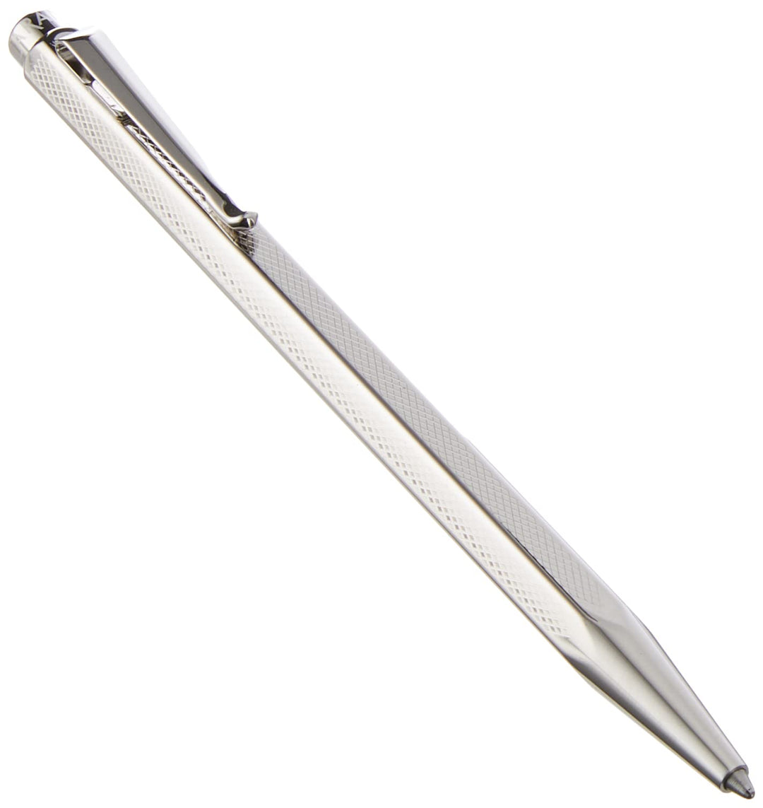 Caran d´Ache 0890.487 Ecridor Retro Kugelschreiber Silber, 1 Stück (1er Pack), Kugelschreiber