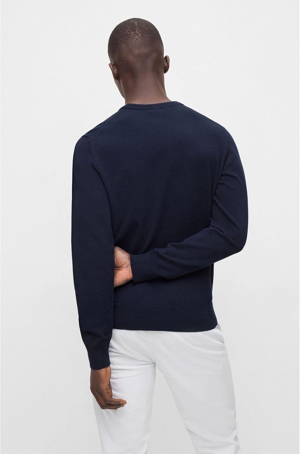 BOSS Herren Amotore Knitted-Sweater XXL Dark Blue404, XXL Dark Blue404