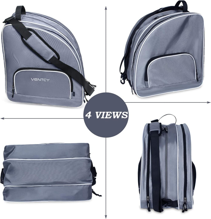 VENTCY Inliner Tasche, Skischuhtasche Kinder, Rollschuhe Tasche, Tasche für Inliner, Eislauf Inliner