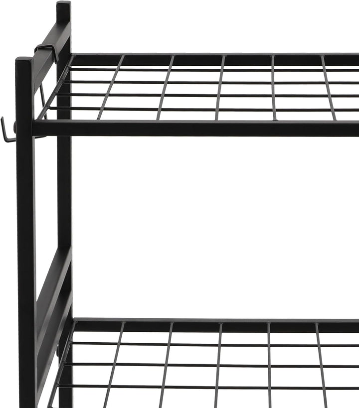 Gartengeräte Ständer Metall Gartenwerkzeugregal Gerätehalter Organizer Gartenwerkzeug Halter 43 * 30