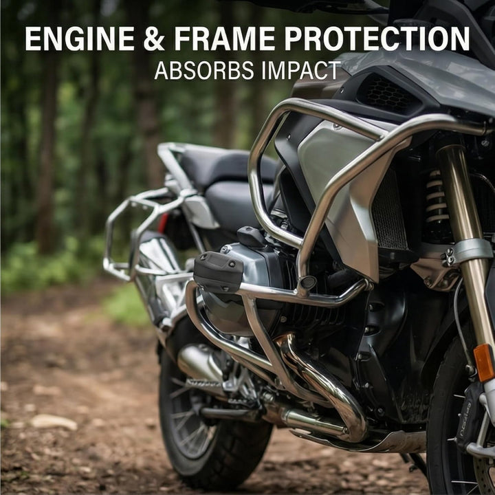 Aramox Motorrad Motorschutz Stossstangenblock Sturzbügel Schutz ABS Motorräder Zubehör Geeignet für