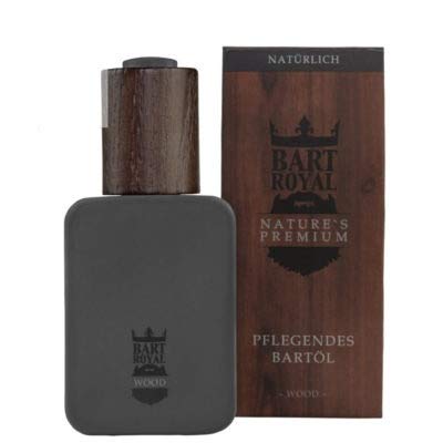 NATURES PREMIUM - Bartöl (Duft: Wood) (ehem. Zirndorf) - 100% natürliche Inhaltsstoffe, betörende Dü