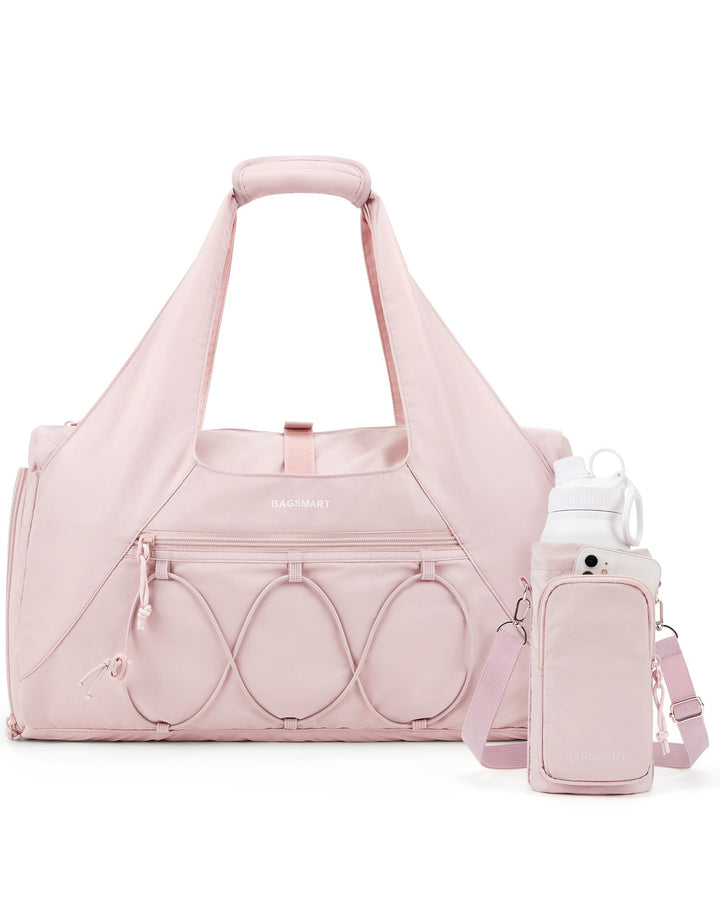 BAGSMART Sporttasche für Damen, leichte Reisetasche mit Schuhfach, Weekender mit Nassfach, Workout-Y
