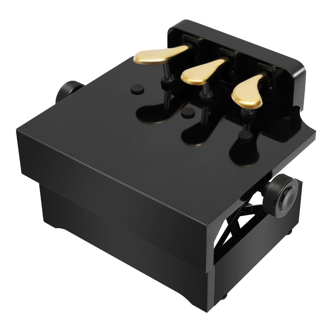 Klavier Pedal Extender Pedalverlängerung Pianokeyboard Pedal Piano Pedaleffekt Bank mit 3 Pedalen Hö