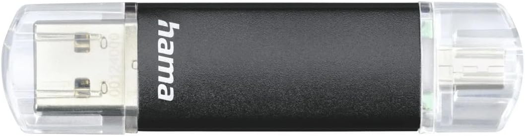 Hama 256GB USB-Speicherstick mit USB 3.2 Gen 1 & microUSB (2-in-1 USB-Stick, zB für Android Handy, T