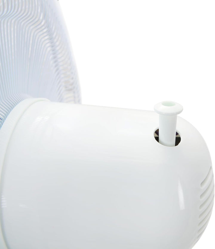 Orbegozo TF 0138 - Leiser Tischventilator, Drehfunktion, vier Stufen, Turbofunktion, LED-Beleuchtung