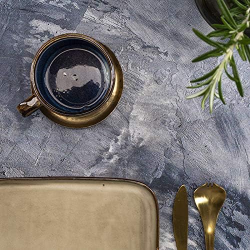 Bresser Fotostudio Flat Lay Fotohintergrund - 60x60cm - Grey/Blauw Abstract, Grey/Blauw Abstract