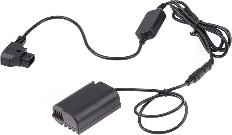 Hersmay Decoded DMW-BLK22 Dummy Akku Power Adapter DMW-DCC17 D-tap Stecker für Panasonic Lumix S5 S5