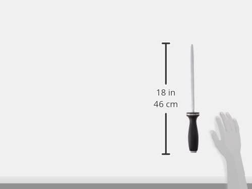 Zwilling 32567231 Wetzstahl, Kunststoff-Griff, schwarz