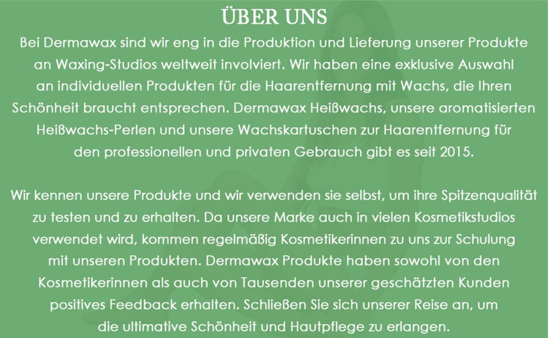 Dermawax 300 g Natural Honig Wachs Heisswachs Mikrowellenwachs zum Epilieren in der Mikrowelle erwär