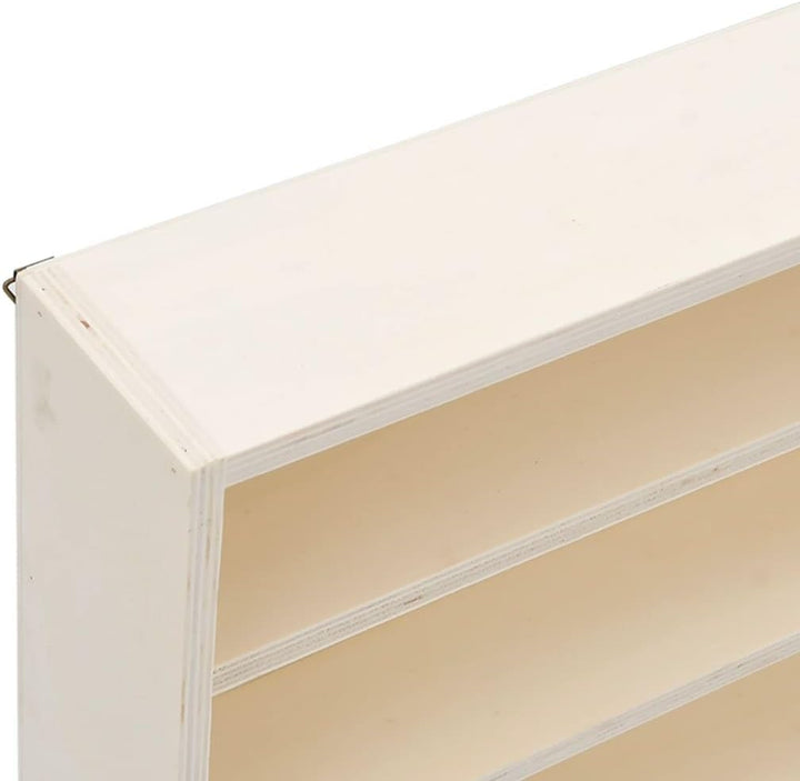 vidaXL Sammlervitrine aus Holz mit 6 Regalen, Wandvitrine für Wohnzimmer Esszimmer Schlafzimmer, Wan