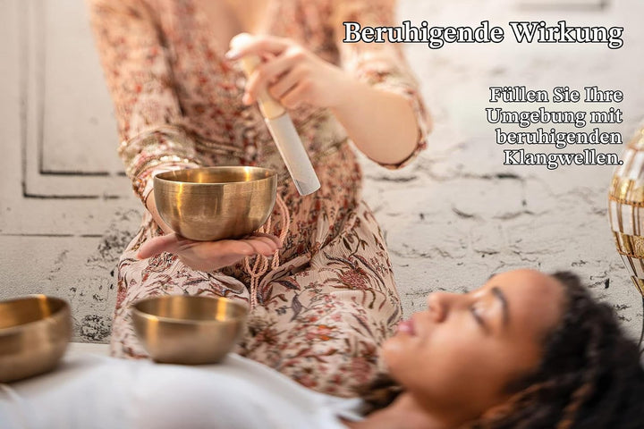 Sonic Energy Klangschalen Set Universal Series – 400/500/600/700/750 g – Für Meditation &amp; Klangheilu