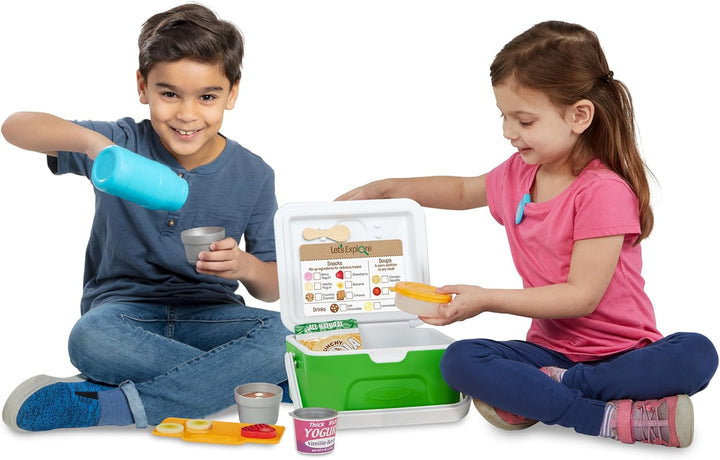 Melissa & Doug | Let's Explore Camp Kühler Set | Pretend Play | 3+ | Geschenk für Jungen oder Mädche