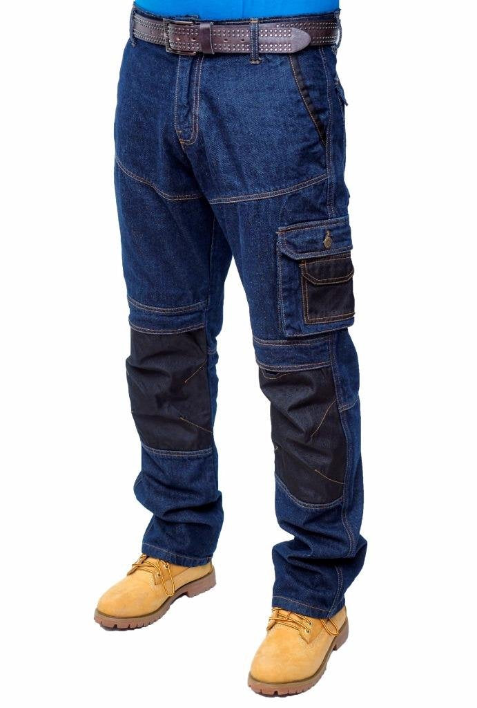 Prime Herren Arbeitshose Herren Cargohose Army Twill Cargo Multi Taschen BLJ-02 Bl-j-008 34W / 34L,