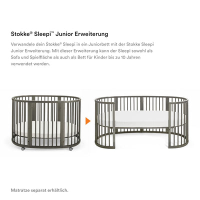 Stokke Sleepi Junior Extension Hazy Grey, Hazy Grey