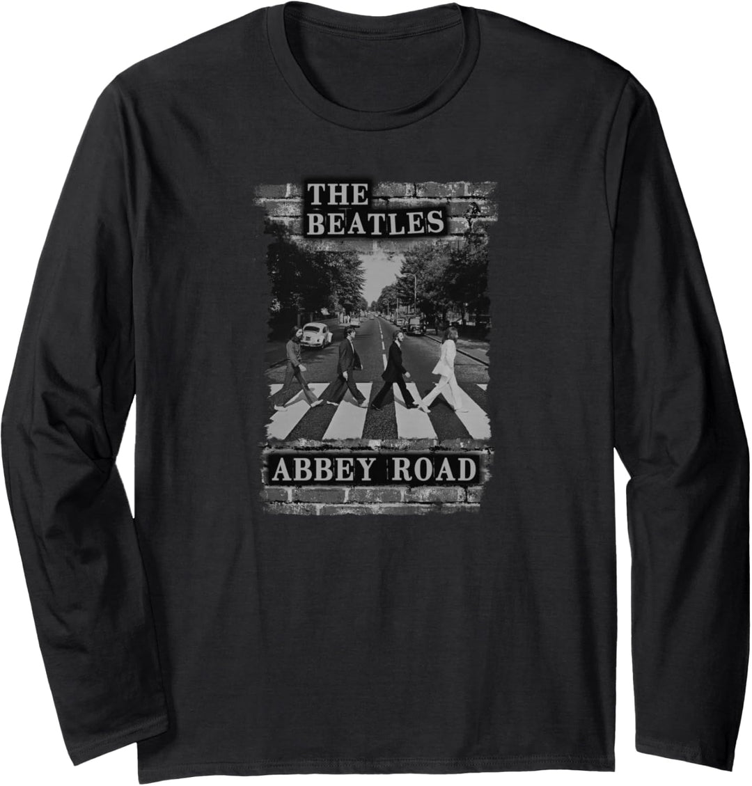 Die Beatles Brick Wall Abbey Road Langarmshirt
