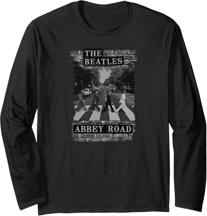Die Beatles Brick Wall Abbey Road Langarmshirt