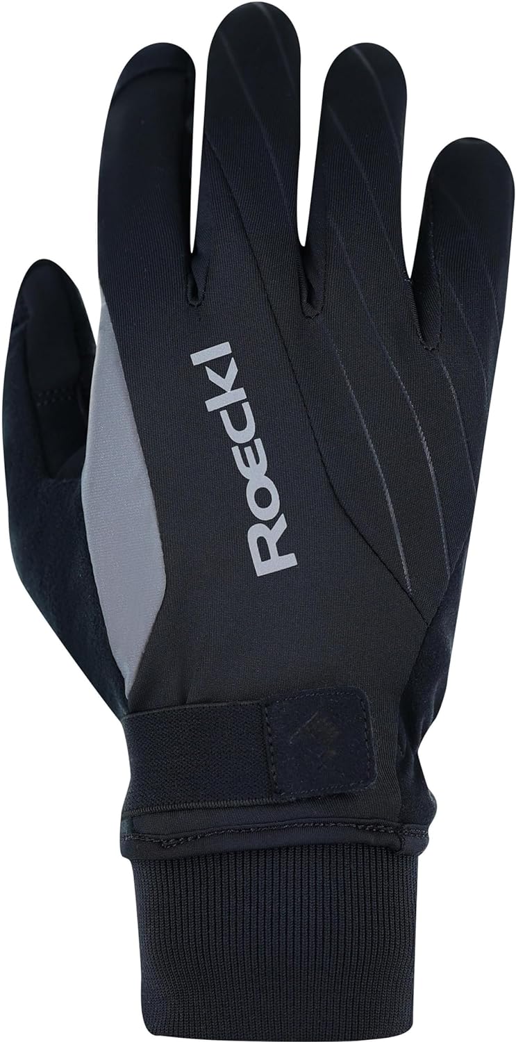 Roeckl Ravensburg 2 Winter Fahrrad Handschuhe lang schwarz 2024: Grösse: 7